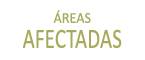 Áreas afectadas